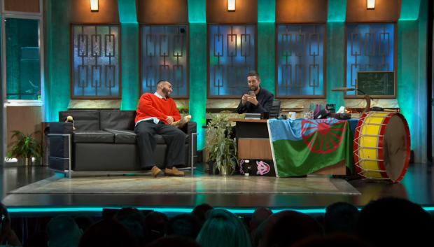 Turizo y Broncano anoche en el programa La Revuelta