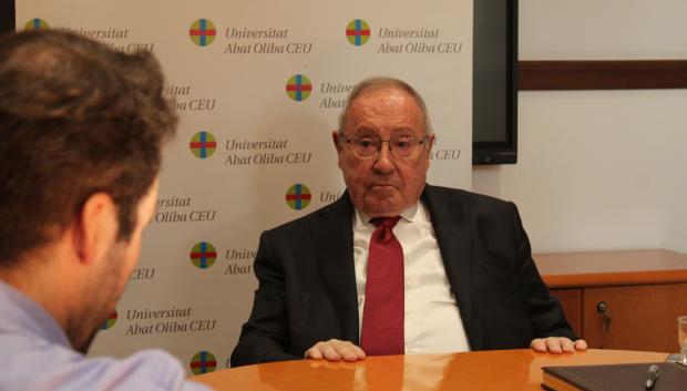 José Luis Bonet, en un momento de la entrevista