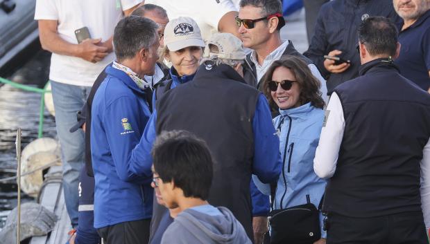 Emeritus King Juan Carlos I in Sanxenxo 04 October 2024