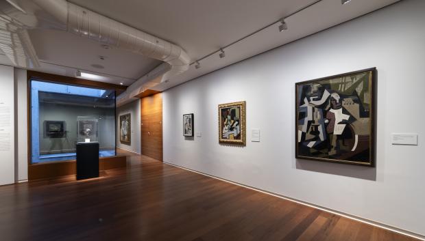 Vista de la exposición 'Arte español del siglo XX. De Picasso a Barceló', de la Colección Masaveu