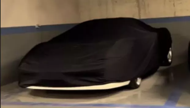 El Ferrari 458 de Nadal de color blanco