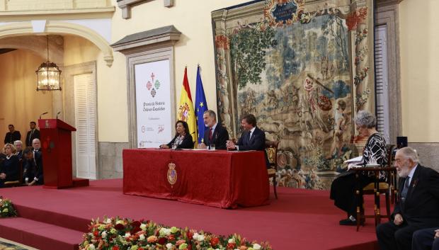 Un imagen de la ceremonia de entrega del Premio de las Órdenes Españolas