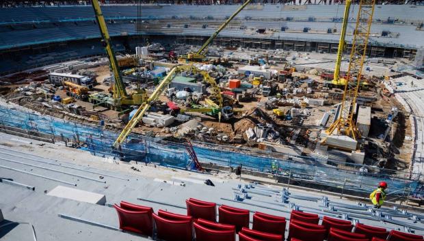 Nueva batalla campal en las obras del Camp Nou