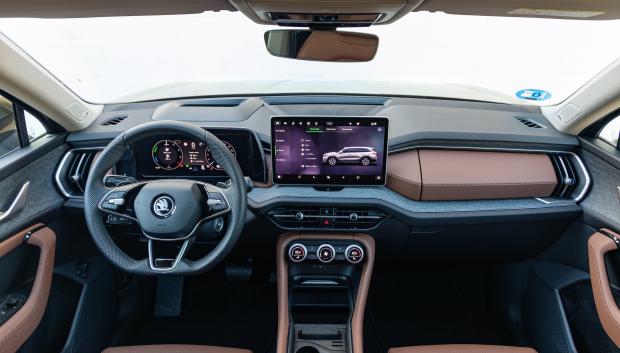 Interior del nuevo Skoda Kodiaq