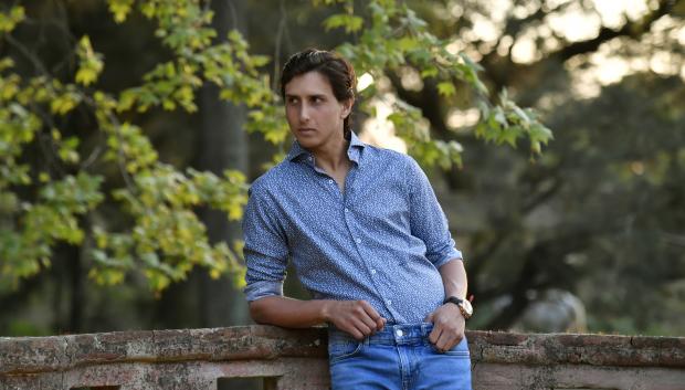 Bullfighter Andres Roca Rey during a portrait in Sevilla on Sunday, 11 April 2021