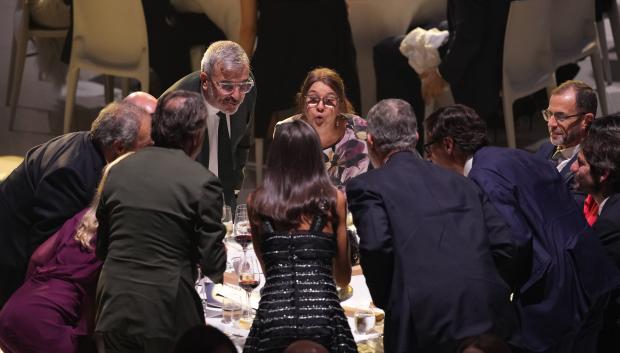 King Felipe VI,Queen Letizia attending the 73 edition of Planeta de Novela awards and 75 anniversary of Planeta Group in Barcelona on Tuesday, 15 October 2024.