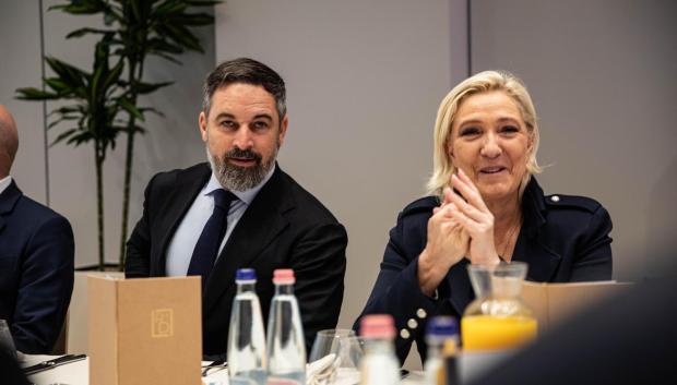 Santiago Abascal y Marine Le Pen