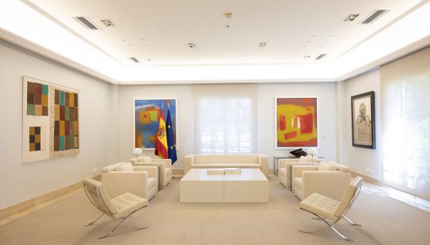 Interior del Edificio del Consejo en el Complejo de La Moncloa