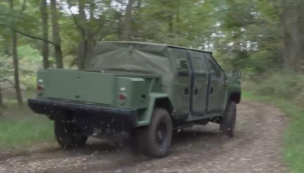 El Chevrolet Silverado sirve de basa para este pick up militar