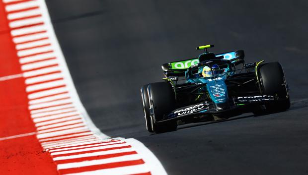 Fernando Alonso durante la carrera del GP de Las Américas