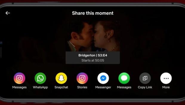 Así será Moments, la nueva funcionalidad de Netflix para compartir tus escenas favoritas