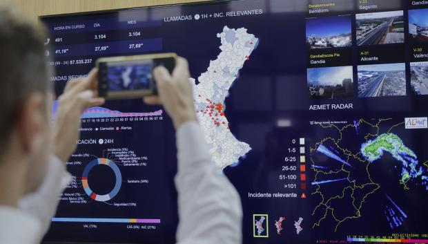 Centro de Control de Emergencias de la localidad de La Eliana, Valencia