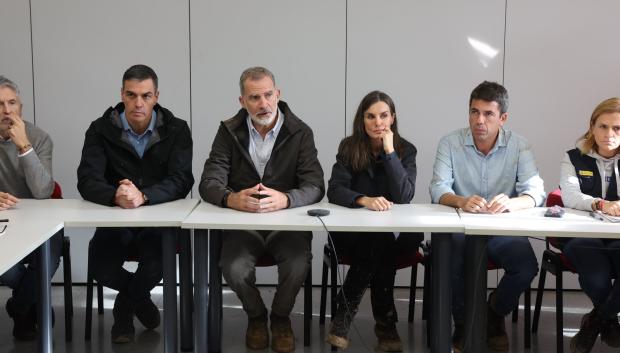 Los Reyes, en la reunión del Centro de Coordinación Operativa Integrado (CECOPI) de la Comunidad Valenciana