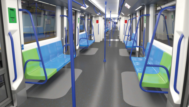 Vistazo del nuevo tren autónomo de Metro de Madrid que circulará por la Línea 6