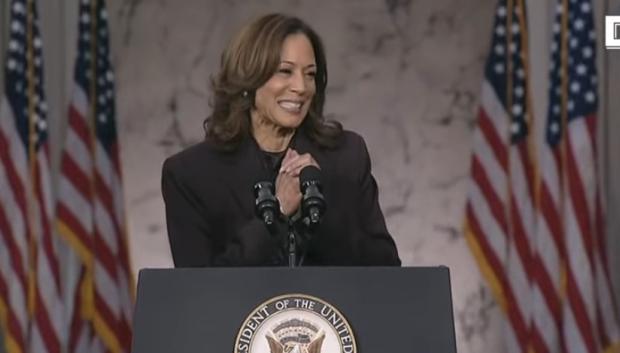 Kamala Harris comparece tras su derrota electoral ante Donald Trump