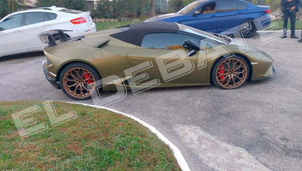 El Lamborghini Huracan Spyder, espectacular