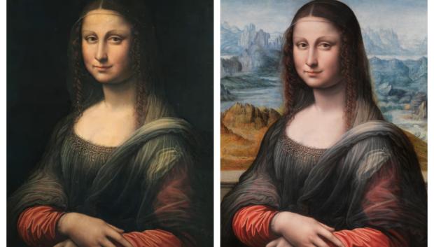 La llamada Mona Lisa de Madrid es uno de los cuadros que más incógnitas suscita de las obras del Museo del Prado. ¿Qué relación tiene con la Gioconda de Leonardo da Vinci custodiada en el Louvre de París? Durante mucho tiempo la Mona Lisa de Madrid tenía fondo negro y se consideraba una buena copia del original de Da Vinci más o menos contemporánea. La sorpresa surgió cuando, tras su restauración en 2010, se desvelaron técnicas similares a las empleadas por Da Vinci (no así el sfumato que le da a la Gioconda de París su particular sonrisa). Pero la mayor sorpresa vino cuando se eliminó la pintura negra del fondo y se dejó al descubierto el paisaje original, idéntico al de la pintura del Louvre. Según los expertos la pintura es obra del taller de da Vinci y se habría copiado de forma simultánea a la de París. Con todo, surge otro interrogante, ¿si se restaurara la Gioconda de París y se le eliminaran los barnices oxidados que le dan su peculiar color amarillo, revelaría los mismos colores que la de Madrid? Se trata de una pregunta que difícilmente se resolverá, ya que los responsables del Louvre se niegan a restaurarla ante el temor a la ira entre el público si la Gioconda pierde su aspecto tradicional con el que todo el mundo la identifica. Aunque sus colores no sean los pintados por Leonardo.