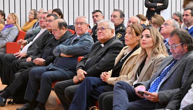 Asistentes a la jornada sobre la sostenibilidad en la Mezquita Catedral