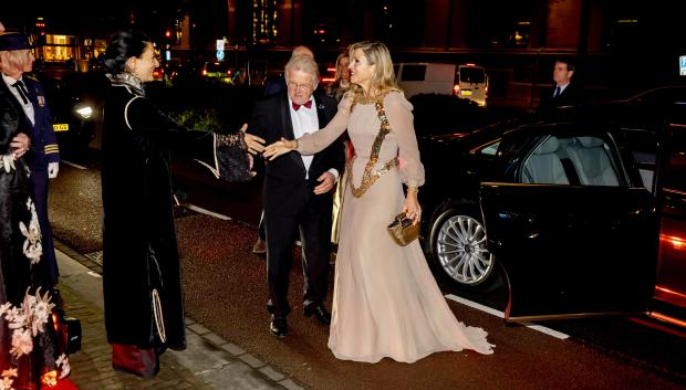 Queen Maxima at the opening sculpturegarden of the StedelijkMuseum in Amsterdam. The Netherlands - 14 Nov 2024