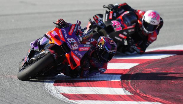 Jorge Martín tuvo una carrera plácida en el Gran Premio Barcelona Solidaridad