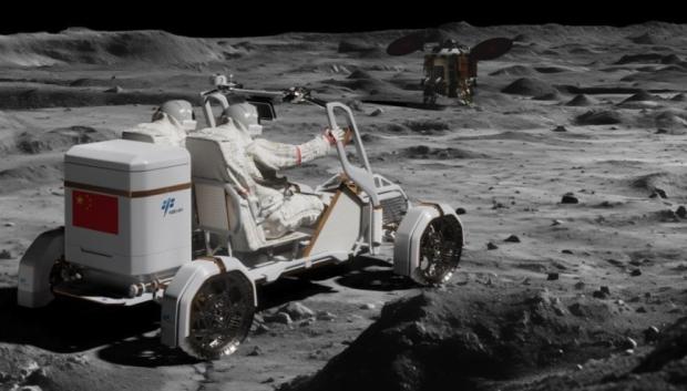 Prototipo de rover lunar chino