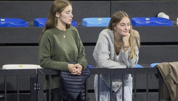 Johanna Zott during a handball match in Barcelona. November 23 2024