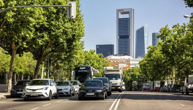 Nadie ha pensado en los miles de coches que vienen de fuera y circulan por Madrid