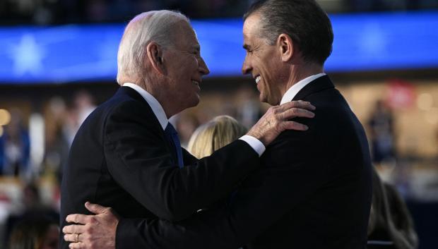 Joe Biden and his son Hunter Biden