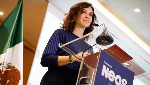 La presidenta de la Comunidad de Madrid, Isabel Díaz Ayuso