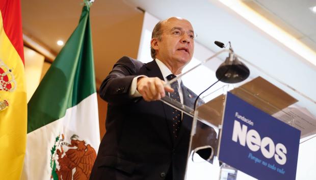 El expresidente de México Felipe Calderón