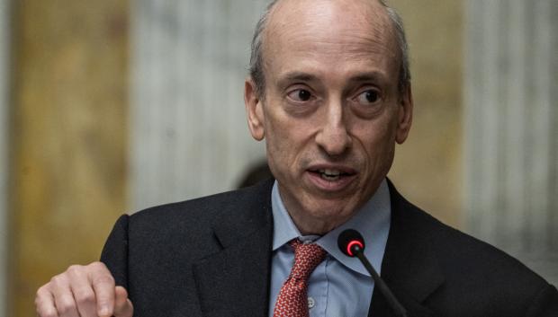 Gary Gensler, el actual presidente de la Comisión de Bolsa y Valores de EE.UU.