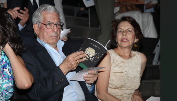Vargas Llosa y Patricia Llosa en 2011