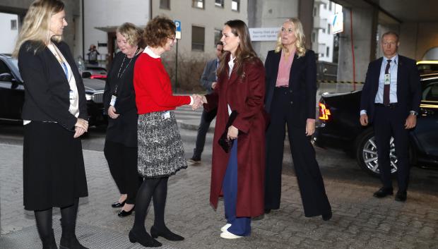 Crown Princess Mette-Marit and Princess Ingrid Alexandra