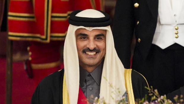 El emir de Qatar Sheikh Tamim bin Hamad Al Thani