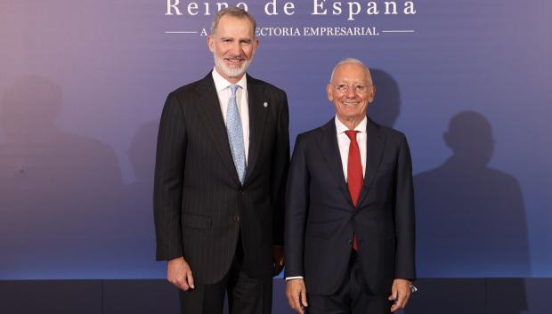 Andic y Felipe VI, el pasado marzo