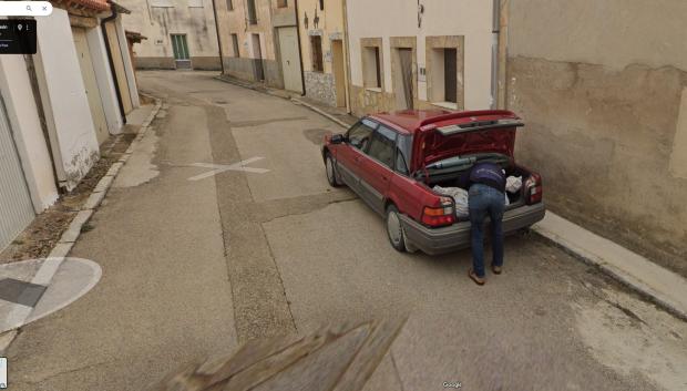 Imagen de Google Street View que ayudo a resolver el caso