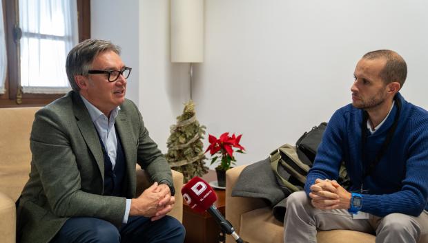 Manuel Gavira y Roberto Marbán, delegado en Andalucía de El Debate