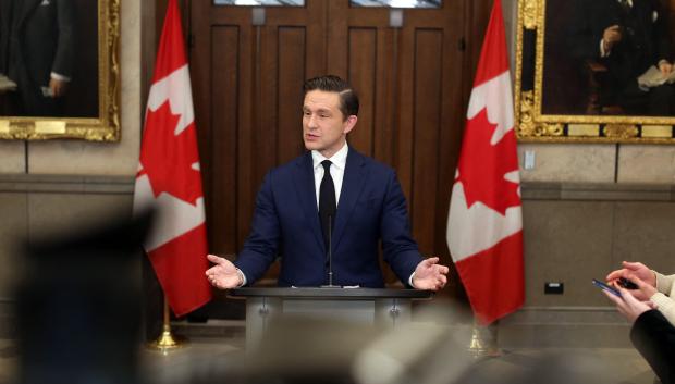 Pierre Poilievre, líder de los conservadores