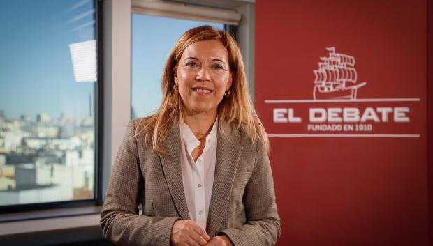 La vicesecretaria de Igualdad y Conciliación del Partido Popular, Ana Alós, posa para El Debate