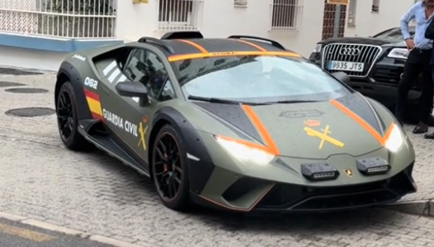 Hace meses vio la luz este Lamborghini de la Guardia Civil