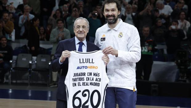 Sergio Llull se convirtió en el jugador del Real Madrid con más partidos de la historia en Liga ACB