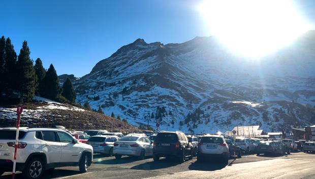 Parking de la pista de Cerler