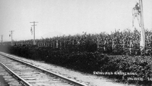 Cristeros colgados en Guadalajara