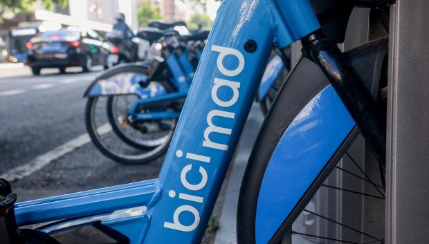 Bicicletas de Bicimad en Madrid