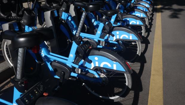 Bicicletas de Bicimad en Madrid