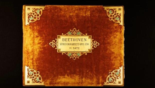 El manuscrito de Beethoven recuperado y expuesto en la Beethoven-Haus de Bonn