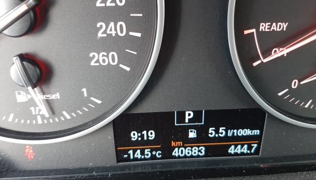 Menos 14,5 grados, hablamos de frío polar