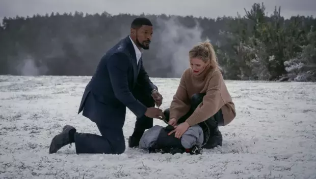 Cameron Diaz y Jamie Foxx en 'De vuelta a la acción'