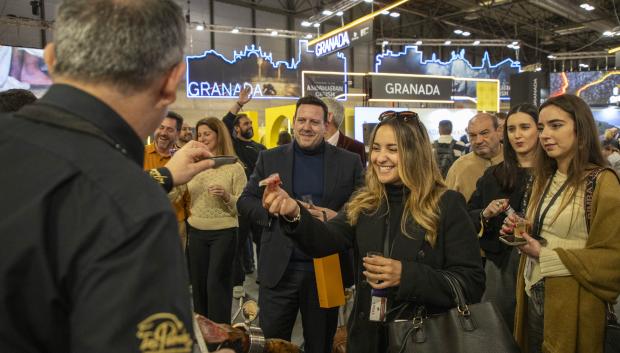 Ambiente en el estand de Córdoba en Fitur