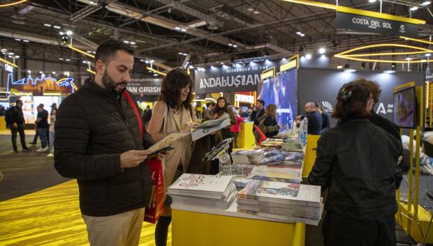 Ambiente en el estand de Córdoba en Fitur